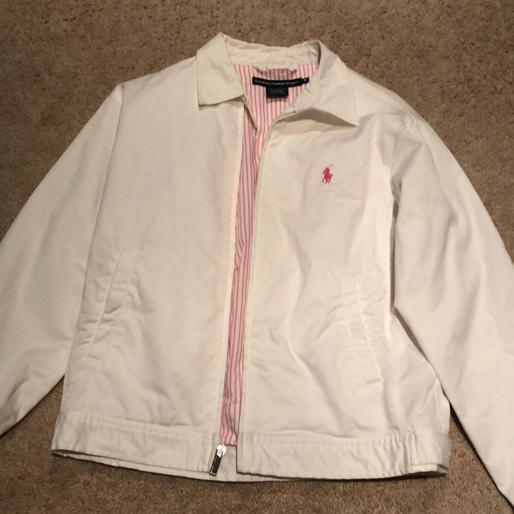 White lightweight jacket